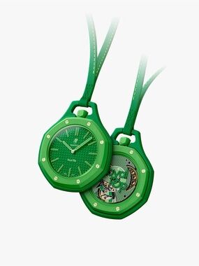Audemars Piguet x Swatch Royal Pop green 
 Pendant Watch GREEN EIGHT AP